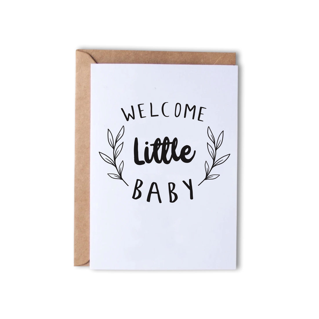 Welcome Little Baby Wreath - Monk Designs