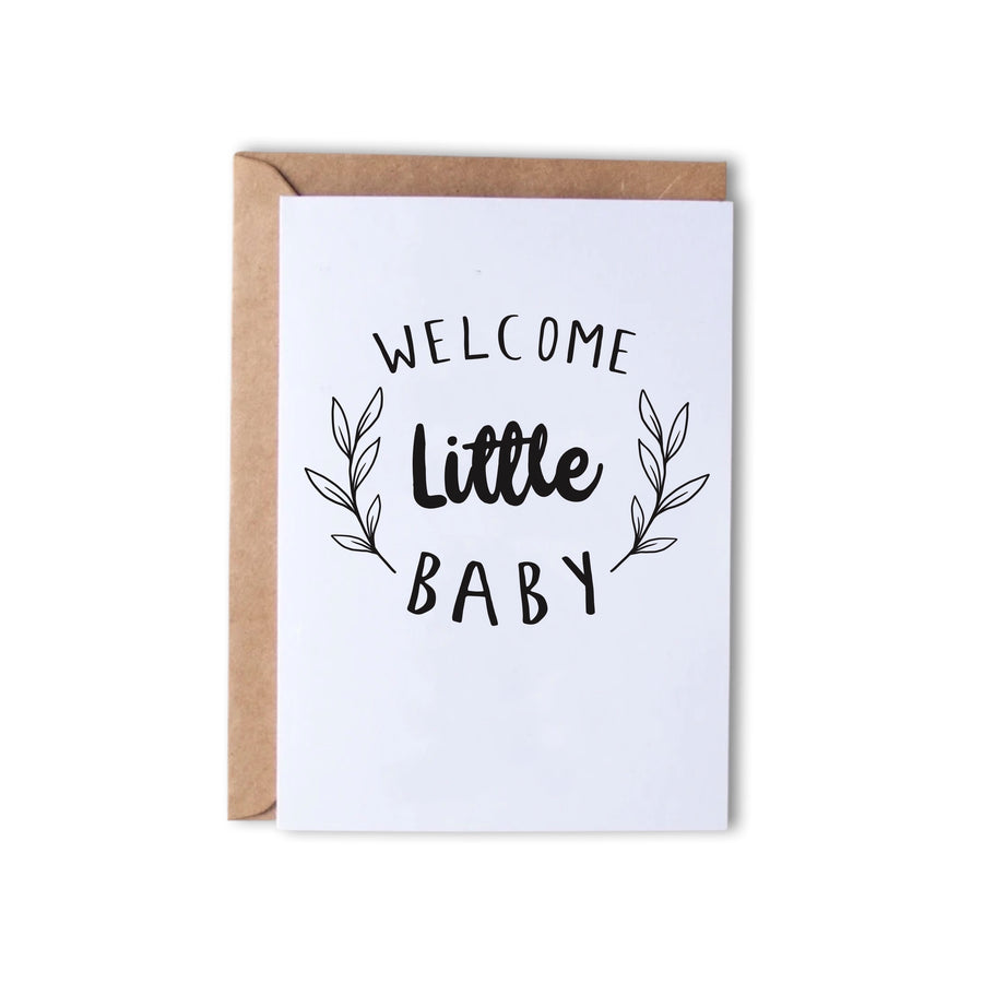 Welcome Little Baby Wreath - Monk Designs