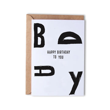 Happy Birthday - Letters - Monk Designs