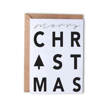 Merry Christmas Big Letters - Monk Designs