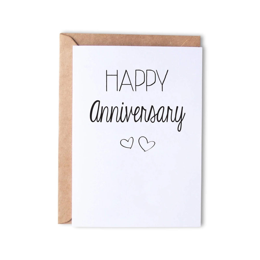 Happy Anniversary - Hearts - Monk Designs