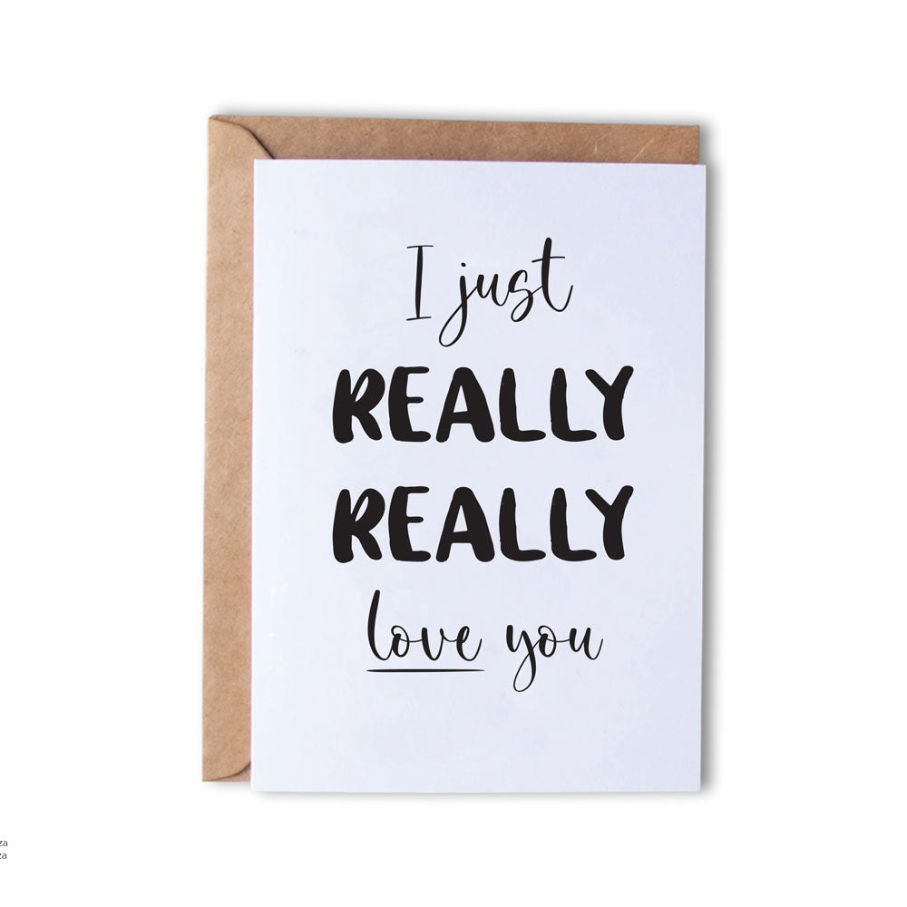 I just really really love you - Monk Designs