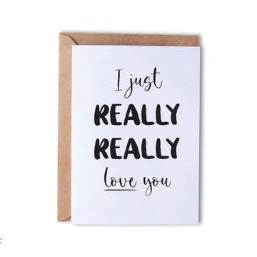 I just really really love you - Monk Designs