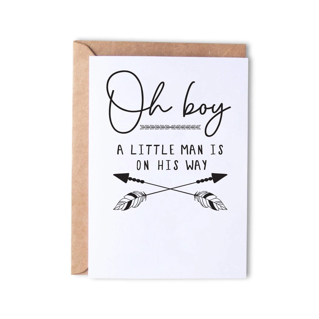 Oh Boy a Little Man - Monk Designs