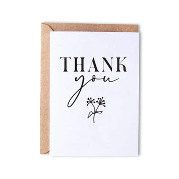 Thank You - Flower - Monk Designs